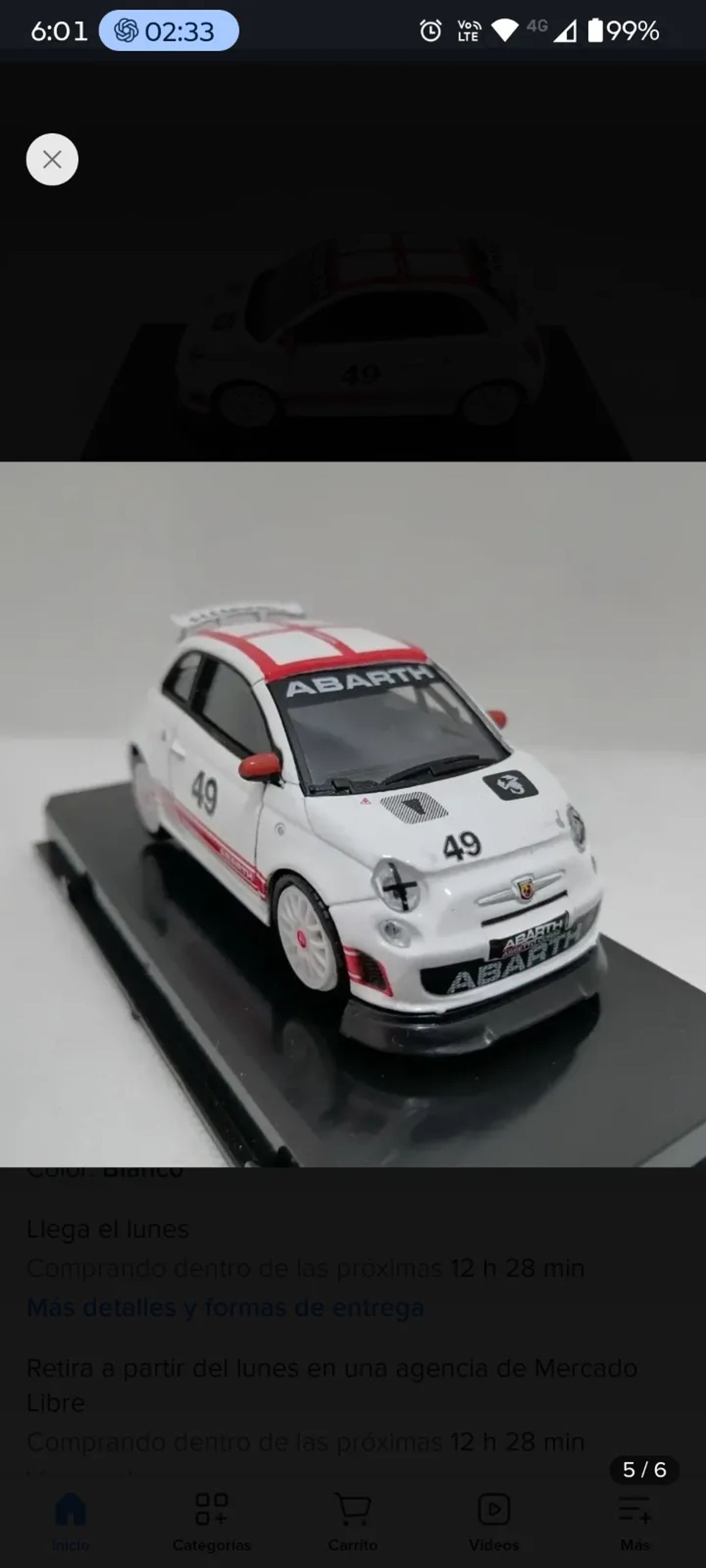 FIAT ABARTH 500 — foto 1