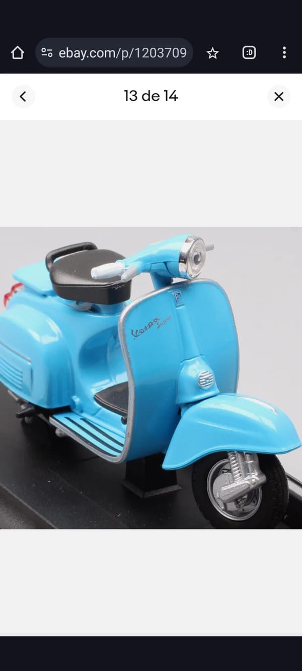 Vespa 125 / Sky blue