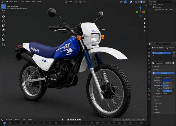 YAMAHA DT-175 / Entrega en 2 semanas